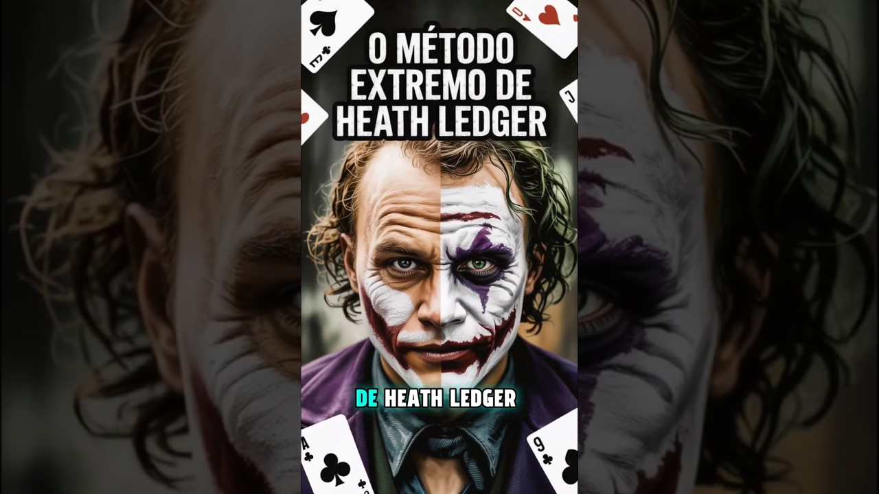 O MÉTODO HEATH LEDGER: AS CONSEQUÊNCIAS DE UM CORINGA