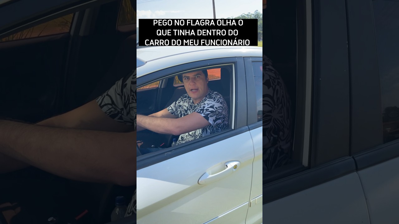 Funcion&aacute;rio pego no flagra #shorts