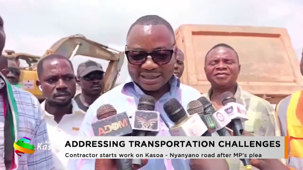 Addressing Transportation Challenges: Contractor starts work on Kasoa- Nyanyano road after Mps plea