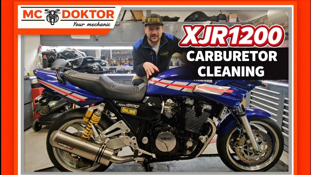 HOW TO CLEAN CARBURETOR Yamaha xjr1300