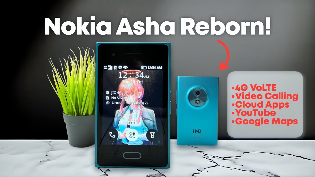 NOKIA ASHA В 2025 ГОДУ! 🤯 Распаковка и обзор HMD Touch 4G!
