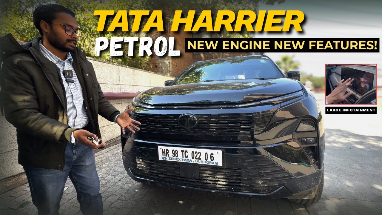 Tata Harrier Top Model Petrol 🔥 Detailed Review | New Engine New Features |