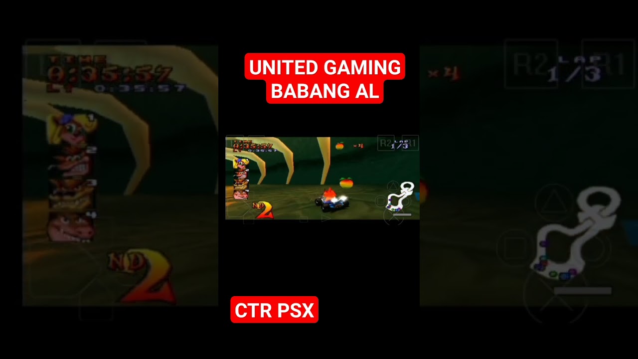 CTR PSX GAMEPLAY 2 