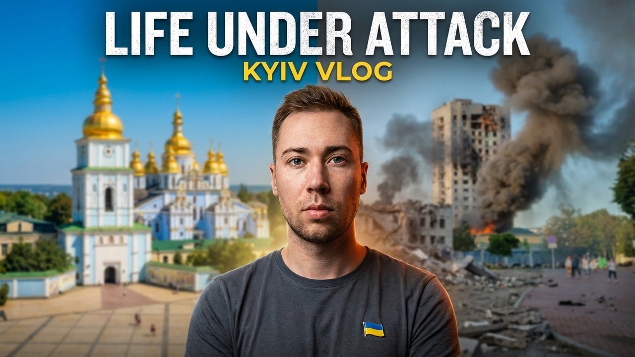 Real Life in Kyiv, Ukraine — Life Under Russian Attacks 🇺🇦