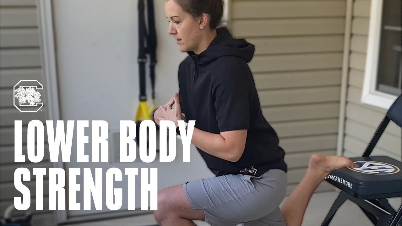 South Carolina Women's Basketball Lower Body Workout | Under Armour Home Work