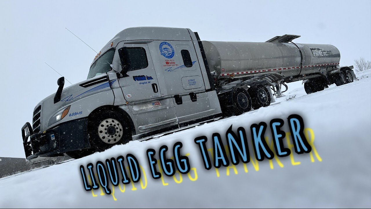 Prime Inc TANKER trucker | жидкие ЯЙЦА пахнут ужасно | конечно же, ПОЛУ-ТРЕБКУ НУЖЕН брызговик