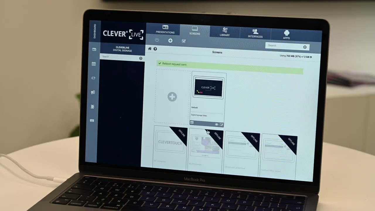 Remotely Rebooting Clevertouch Hardware via CleverLive | Clevertouch Digital Signage