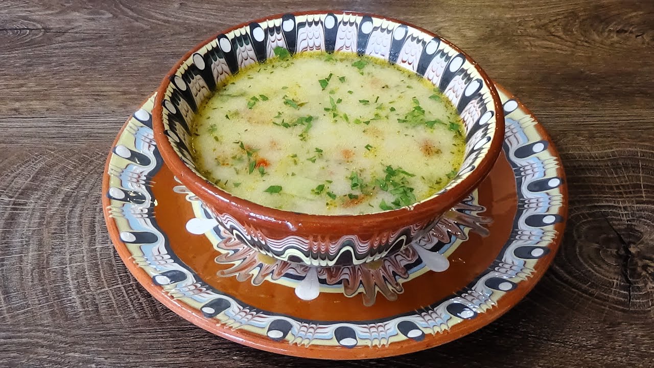 Овощной суп с застройкой. Здоровый и вкусный обед!