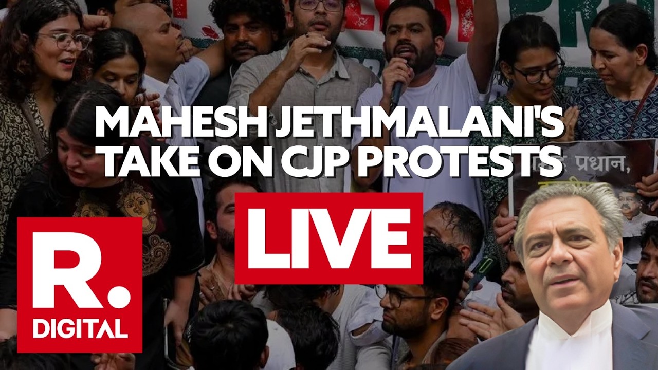 REPUBLIC EXCLUSIVE LIVE: Top Legal Voice Mahesh Jethmalani Speaks On CJP Protests | FCRA Connection