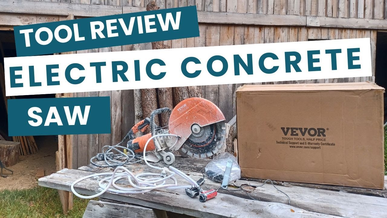 Электрическая пила для бетона - Amazon - ОБЗОР ИНСТРУМЕНТА