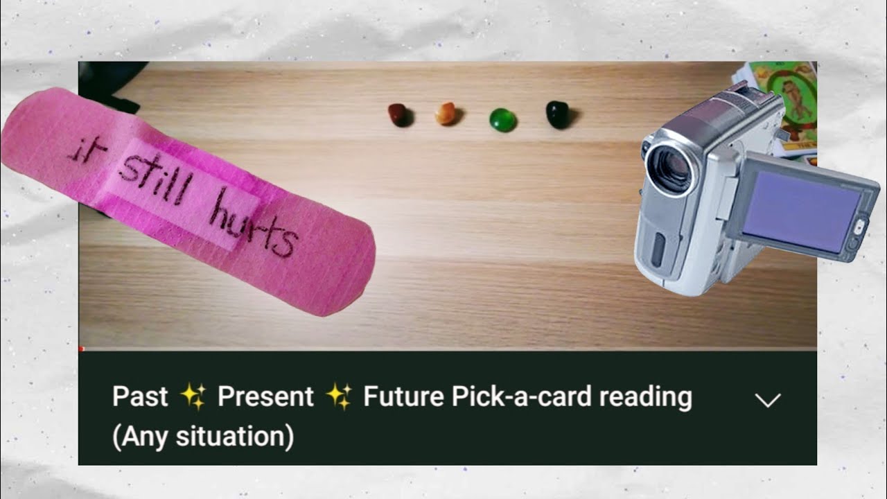 Past ✨ Present ✨ Future Pick-a-card reading (Any situation)