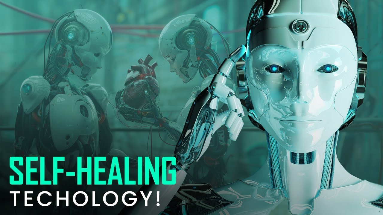 Can Materials Actually Heal Themselves? SELF HEALING ROBOTICS!
