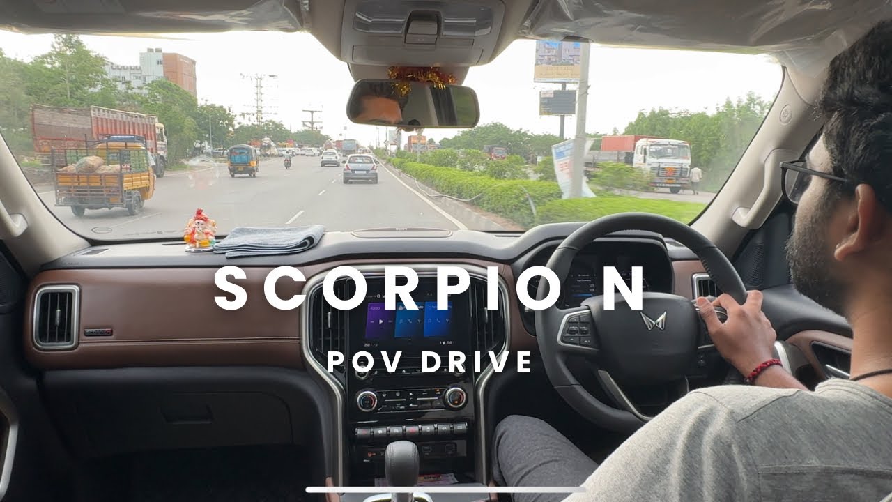 Mahindra ScorpioN 4x2 POV Driving | 2024 Model | Hyd | 2.2 L | 4K | TheAutomotiveExplorer | ASMR |#1