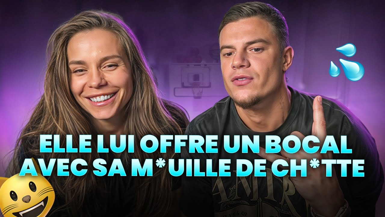 ELLE OFFRE UN BOCAL AVEC SA M*UILLE DE 😺 à AD LAURENT