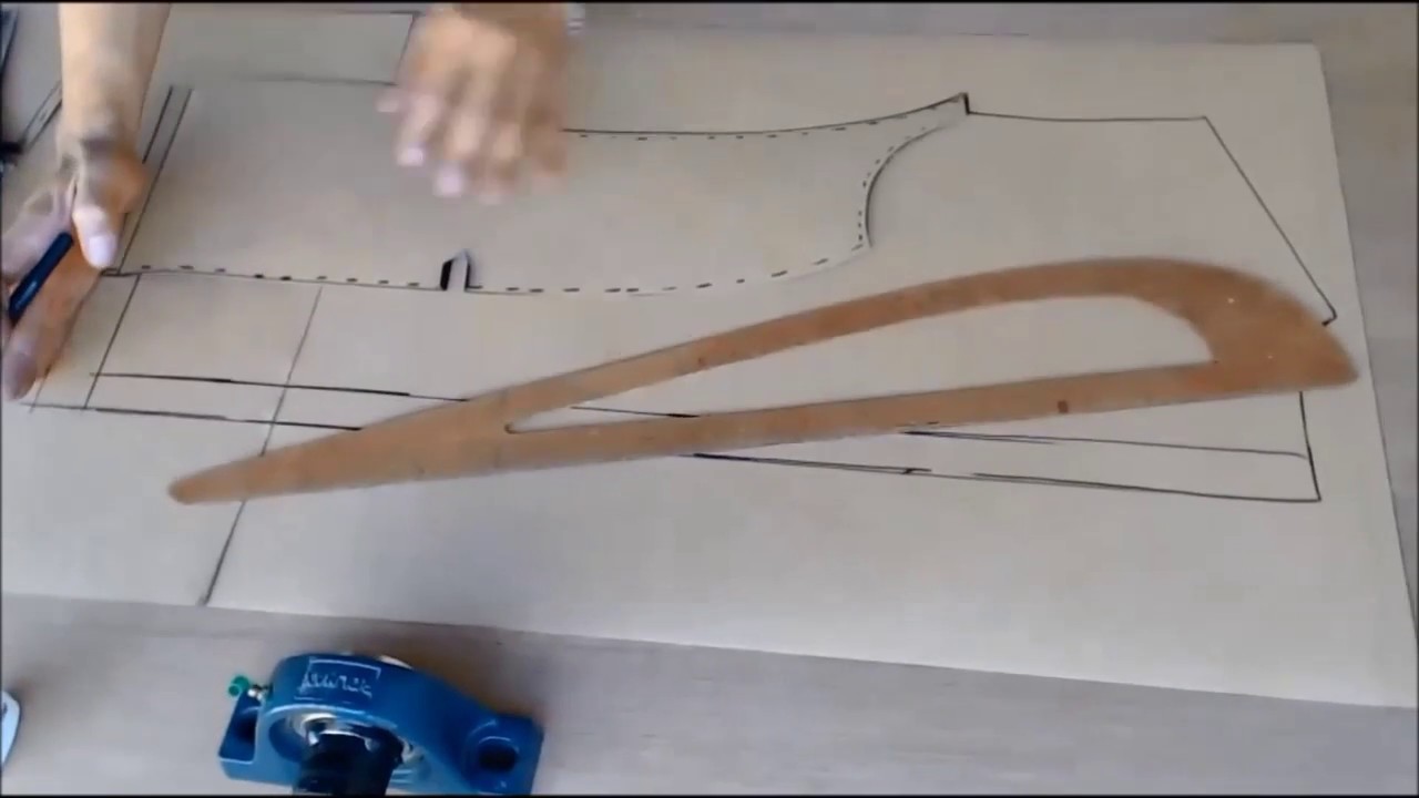 Aprenda riscar o  Molde  para Blazer Masculino #3