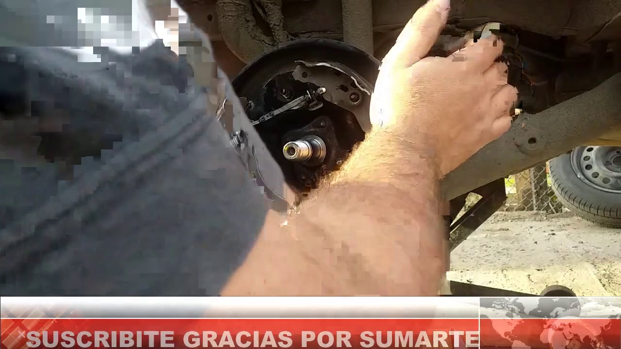 Como Reparar Frenos a Tambor Renault clio2 (desarmado y armado)
