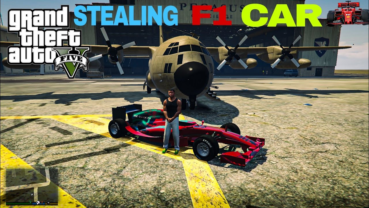 STEALING F1 CAR 🏎 | MALAYALAM | #gta5 