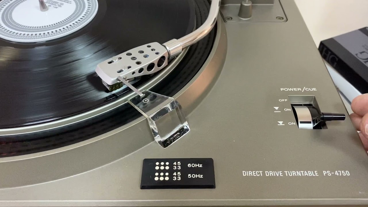 SONY PS-4750 Проигрыватель винила
