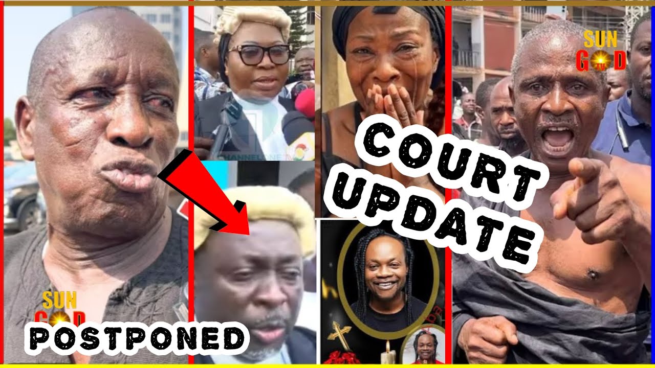 Agyeta; Abusuapanin in court with Akosua Serwaa & families on Daddy Lumba’s Celebration of Life……..