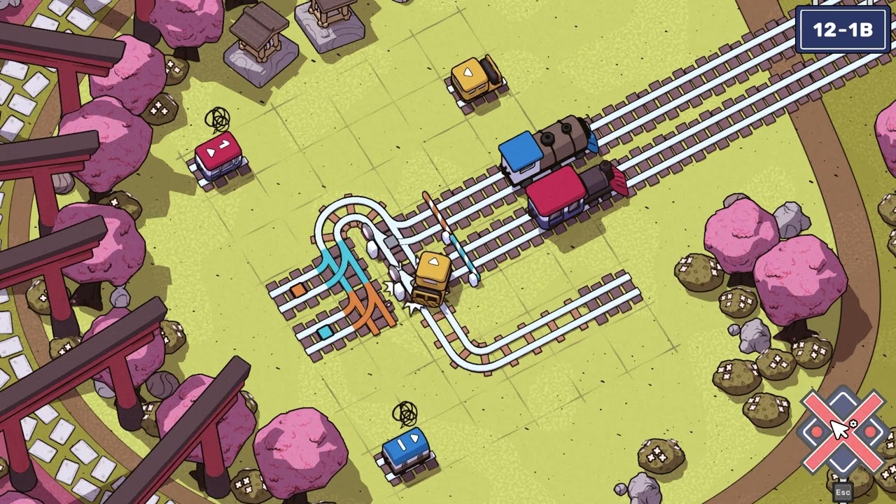 Railbound Bonus Level 12