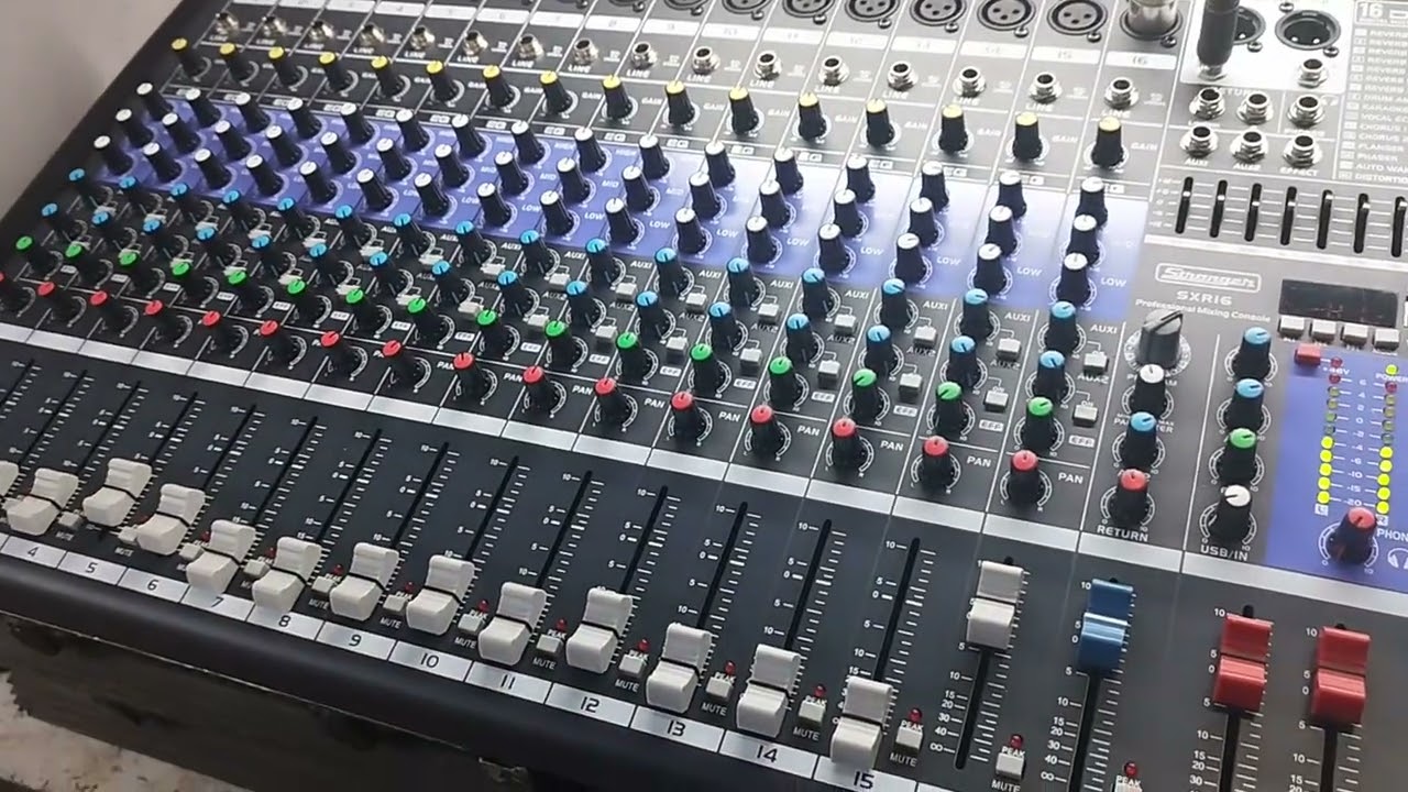 STRANGER SXR16 CHANNEL MIXER Shan sound DEHRADUN CONTECT 9719037563