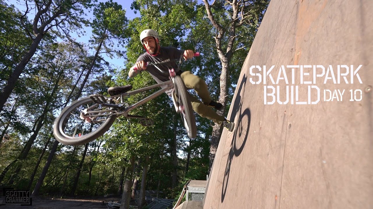The First Tail Whip At Our New Skatepark! | Day 10
