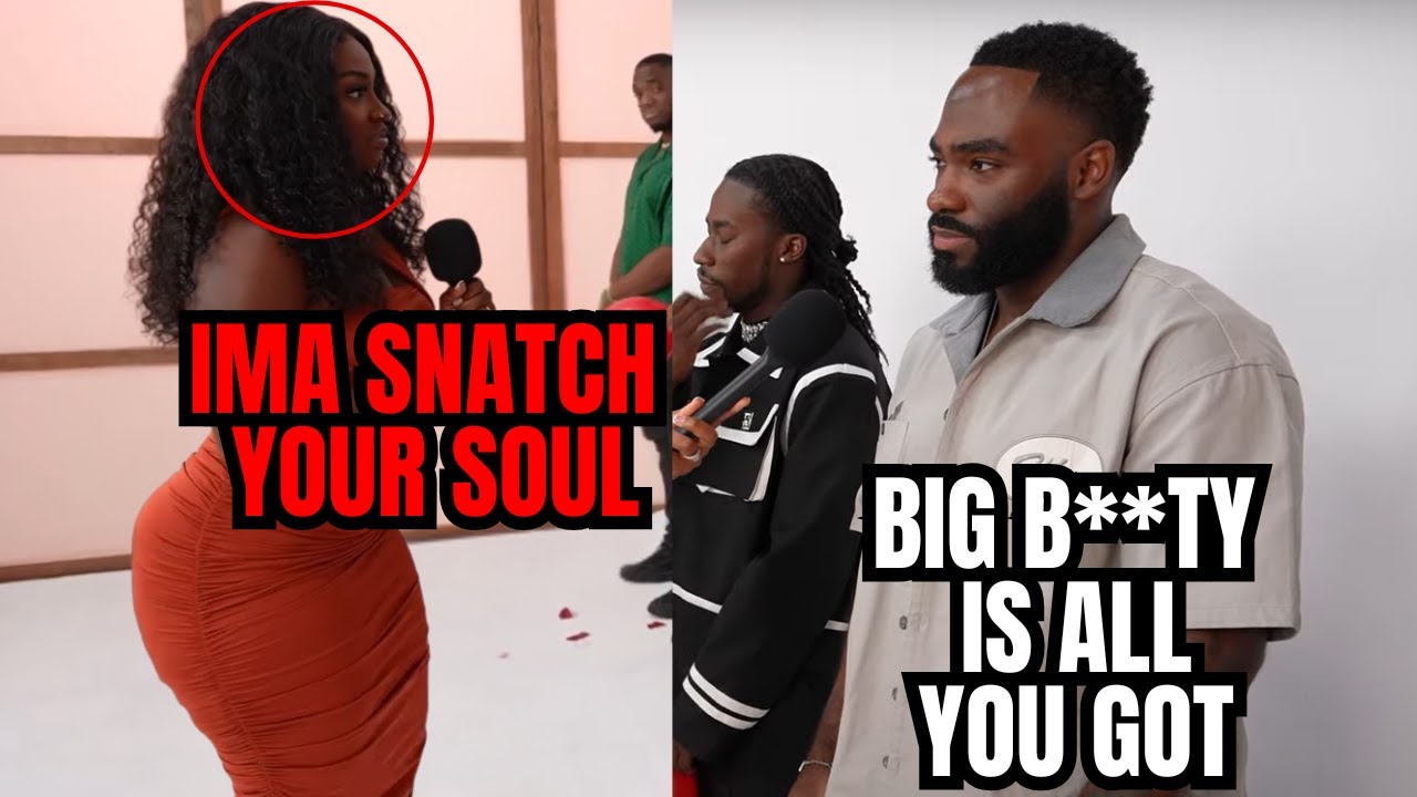 SUPER-THICK Black Woman Had The WHOLE Line Up MESMERIZED!