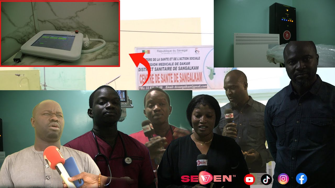 Sant&eacute; - Sangalkam : Tout ce qu&rsquo;il faut retenir sur le nouveau service radiologie . Suivez !