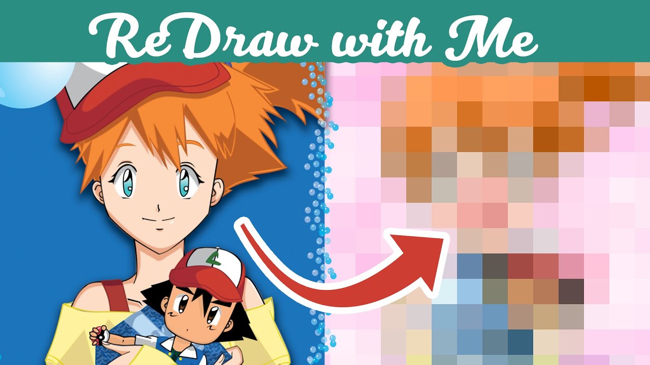 ReDRAW with Me 12 : Which do you prefer: Pokemon or Palworld? | LadyMid0ri