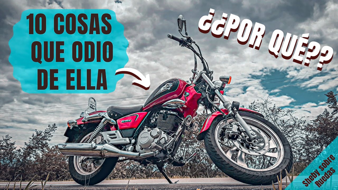 Suzuki GZ 150 - ¿NO es tan BUENA como DICEN?