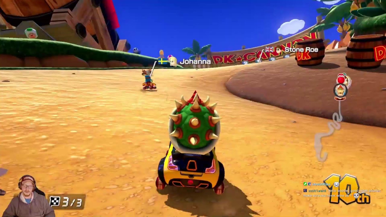 If Mario Kart, then nobody Kart.