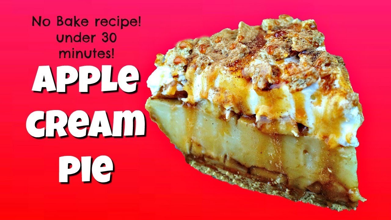 Vegan Apple Cream Pie