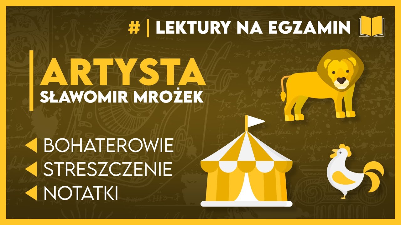Streszczenie... ARTYSTA 📖 KOMPLETNIE OPRACOWANIE + notatki ✅️ | Lektury Szkoła Podstawowa