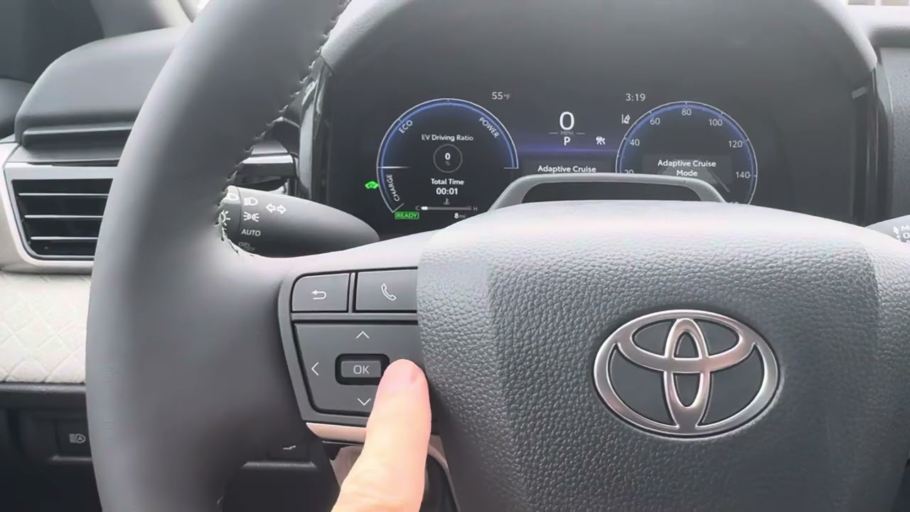 Настройки парктроника в новой Toyota. PKSB