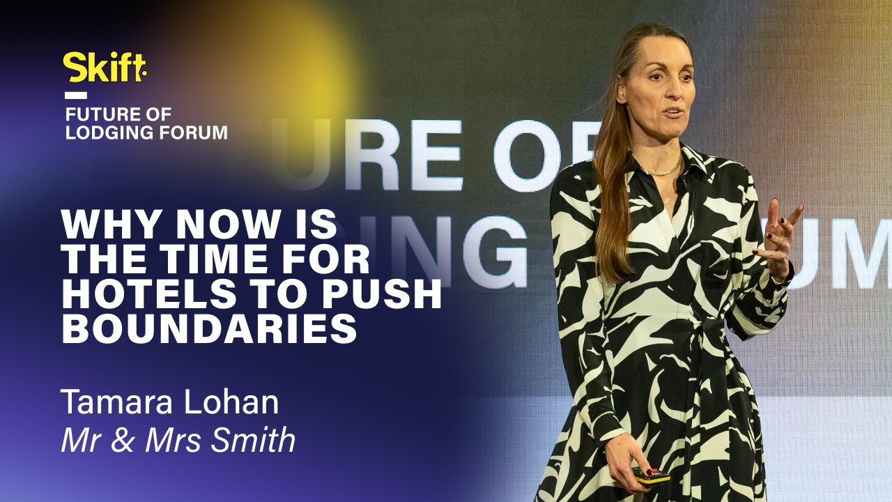 Mr & Mrs Smith Founder and CEO at Skift Future of Lodging Forum 2023