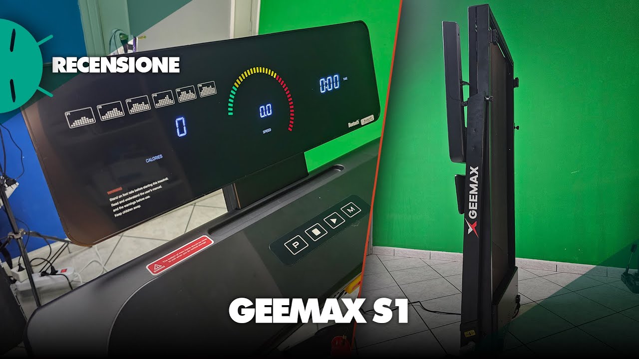 Pesa 56 kg ma ti aiuta anche a perderli (e ha un MEGA display) | Recensione Geemax S1