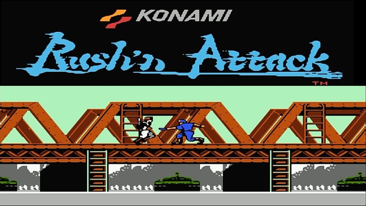 Rush'n Attack Atari Oyunu Türkçe Anlatımlı Full Oynanış