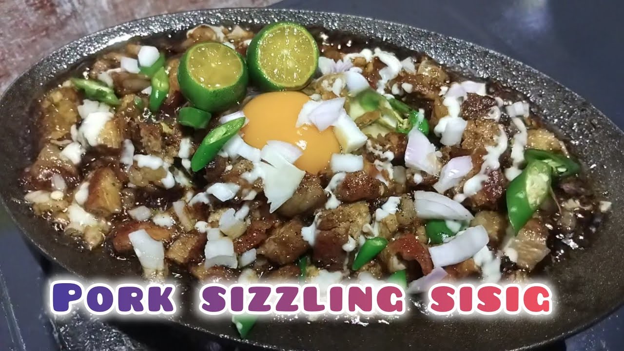 Pork Sizzling Sisig | Dfhudge TV 
