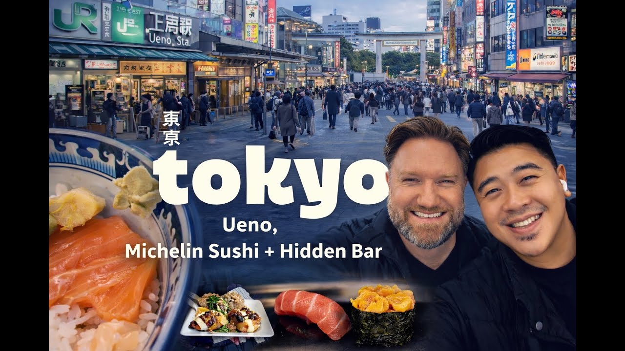 🇯🇵 Ep07 One Perfect Day Eating in Tokyo | Sashimi | Street Food & Omakase!