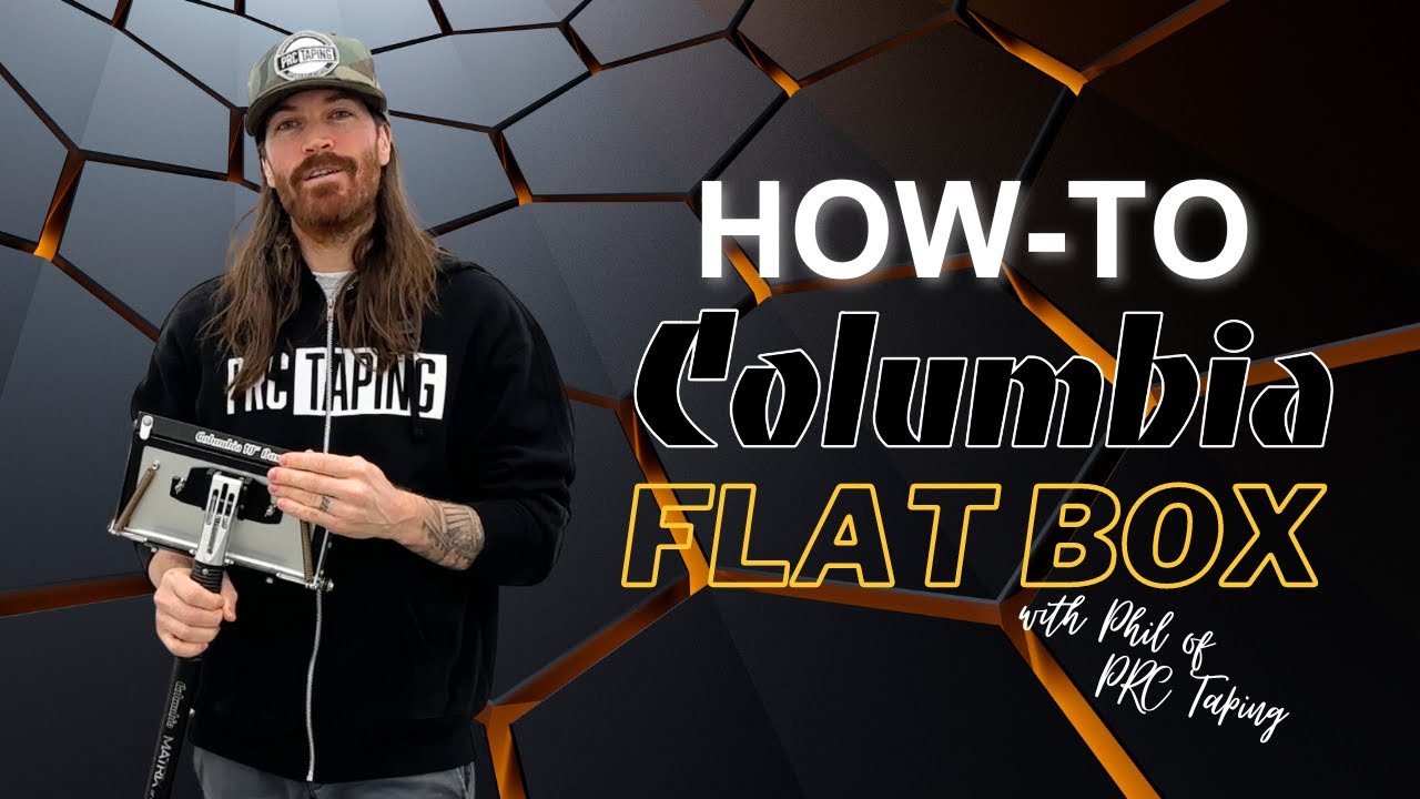 Инструкция по использованию монтажной коробки Columbia Flat Box от Фила из PRC TAPING | Инструмен...