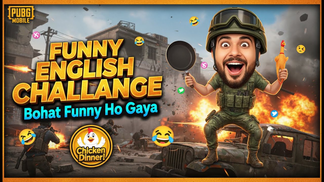 Silly English Challange😂 |Ab Yaha Panooti Dalegi | Funny STREAM 😂| Noob Teammates | Live Gameplay 🔴