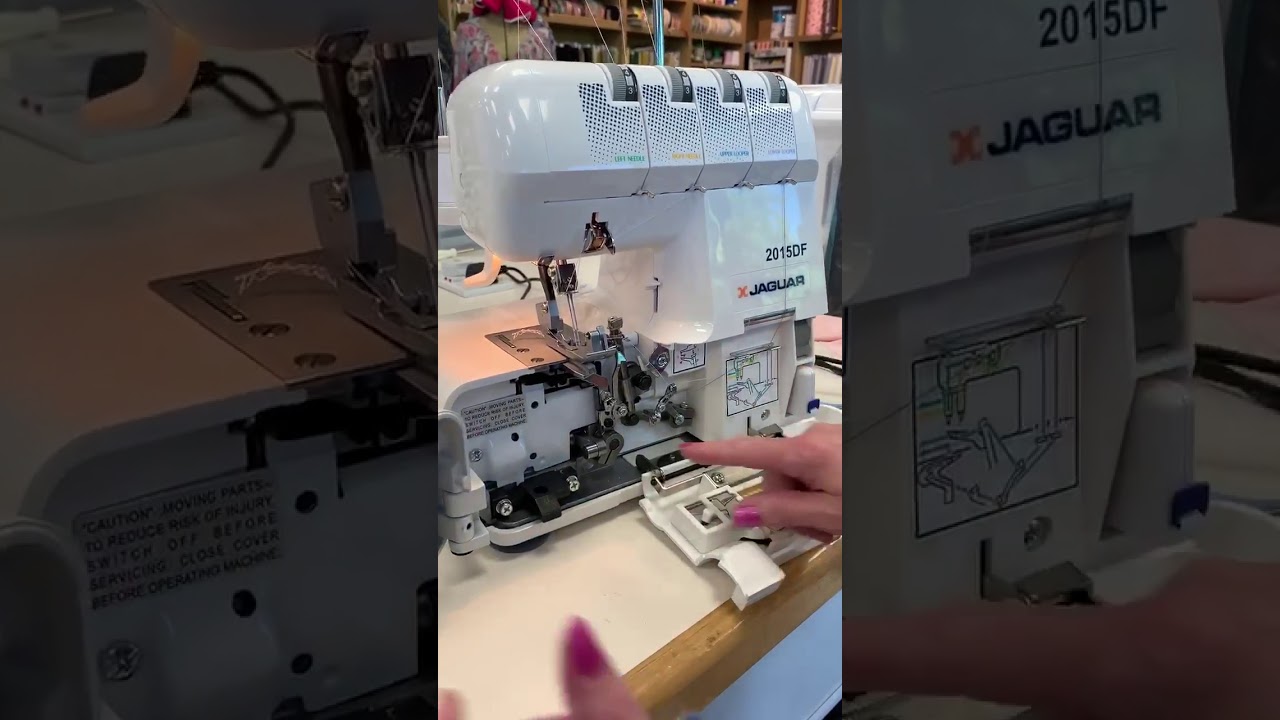 J&B Sewing Machines - Jaguar 2015DF Overlocker