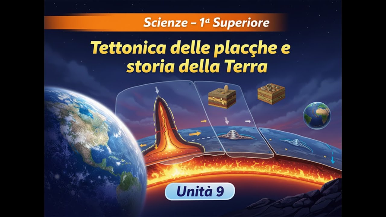 Scienze 1ª Superiore | Unità 9: Tettonica delle placche e storia della Terra