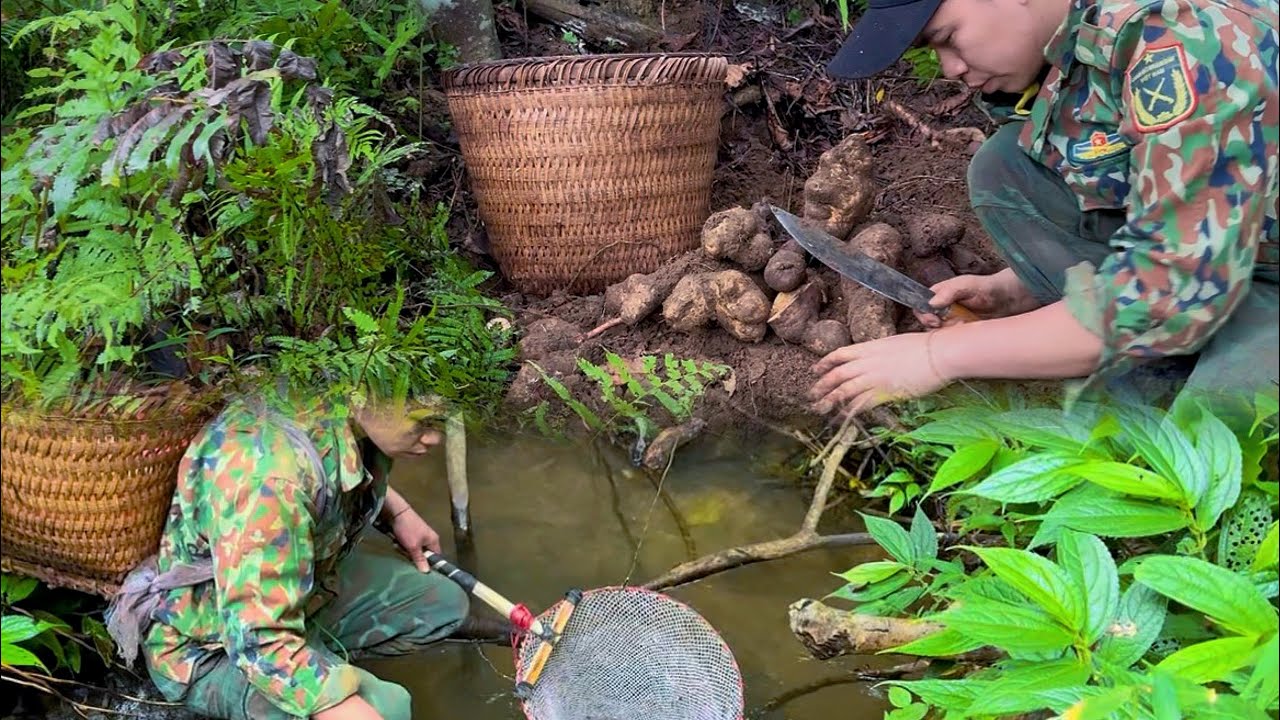 48 Hours Living on a Farm Finding Food to Survive