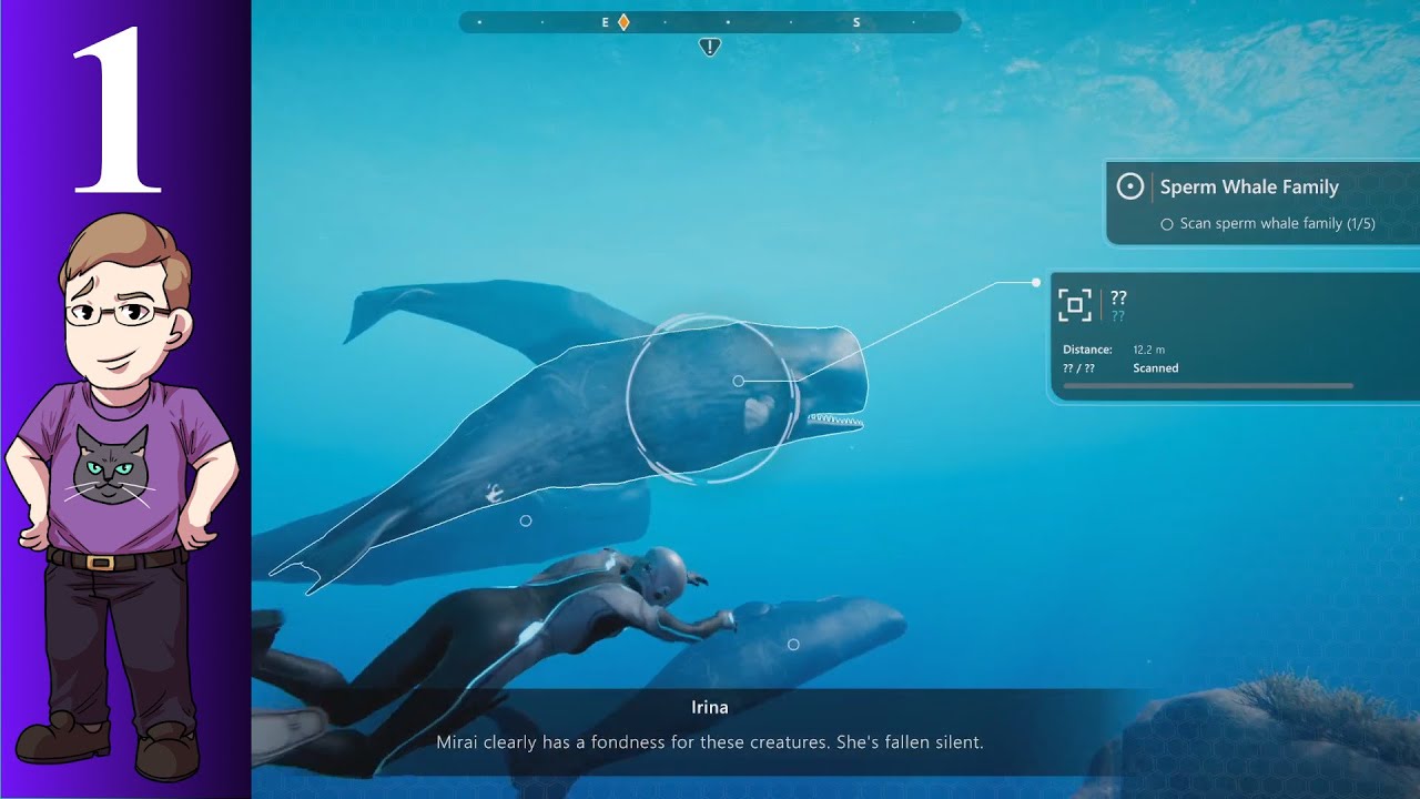 Let's Play Beyond Blue (Blind) Part 1 - Narrative Adventure Game Inspired by the Blue Planet Series!