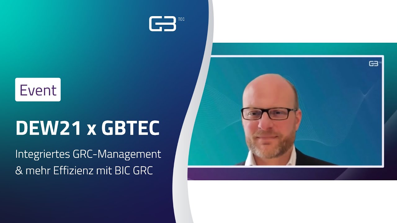 DEW21 × GBTEC | Integriertes GRC-Management & mehr Effizienz mit BIC GRC