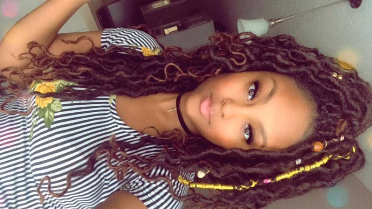 BRONDE BOHO GODDESS LOCS! NEW INDIVIDUAL CROCHET LOC METHOD! | @MEEKFRO | TUTORIAL