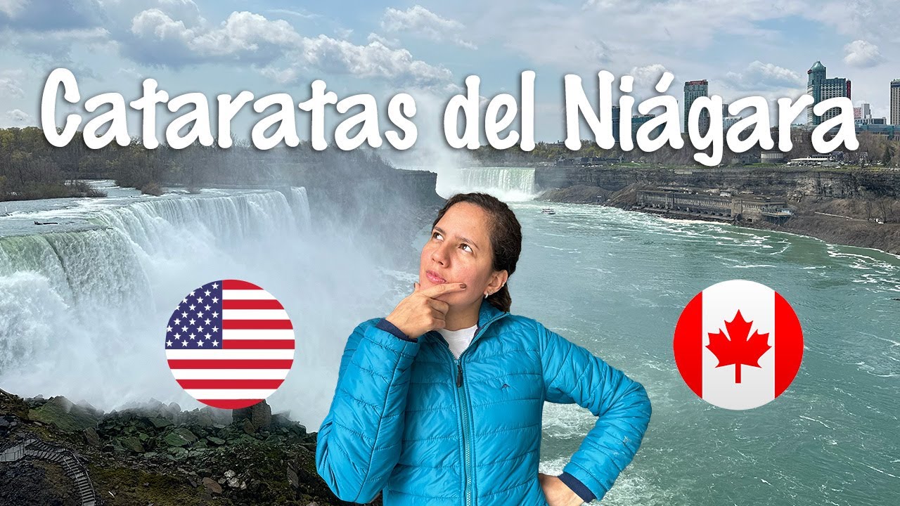 Cataratas del NIÁGARA desde New York 🇺🇸 🇨🇦 | 🤔 Cómo visitar ESTADOS UNIDOS y CANADÁ facilmente!
