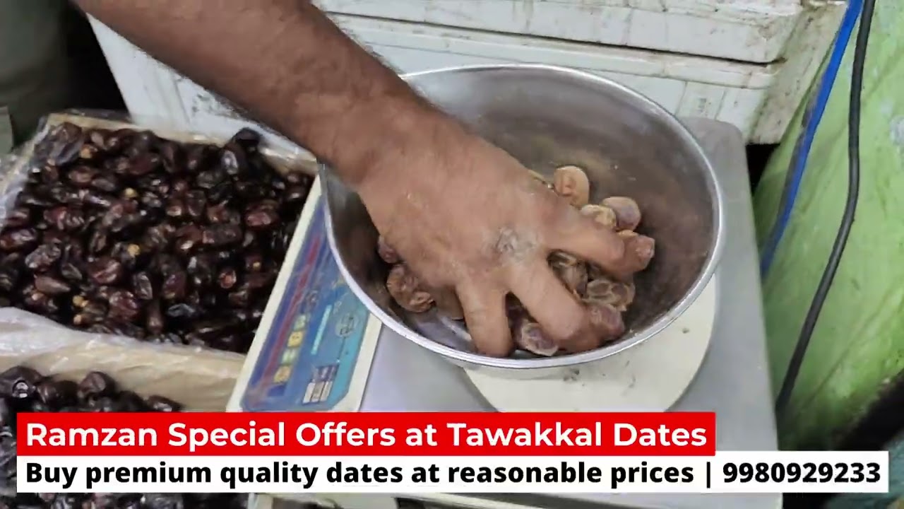 Ramzan Special Offers at Tawakkal Dates – Buy premium quality dates at reasonable prices.