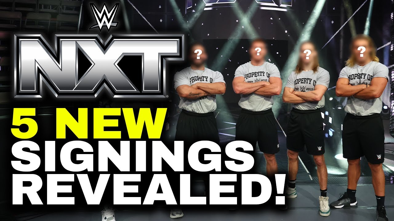 Раскрыто 5 новых контрактов с WWE. Плохие новости для WWE NXT... Новости рестлинга!